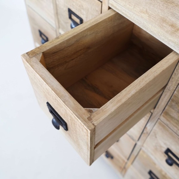 Meuble de rangement en bois massif à tiroirs