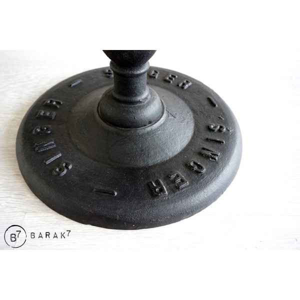 Table ronde industrielle bistrot 60 cm