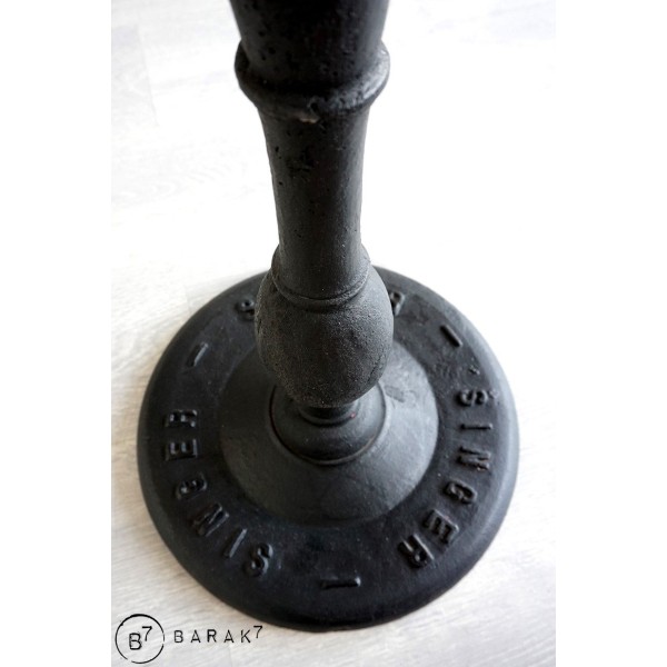 Table ronde industrielle bistrot 60 cm