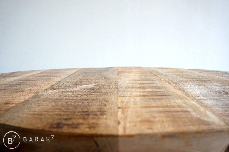 Table restaurant ronde industrielle bistrot 60 cm