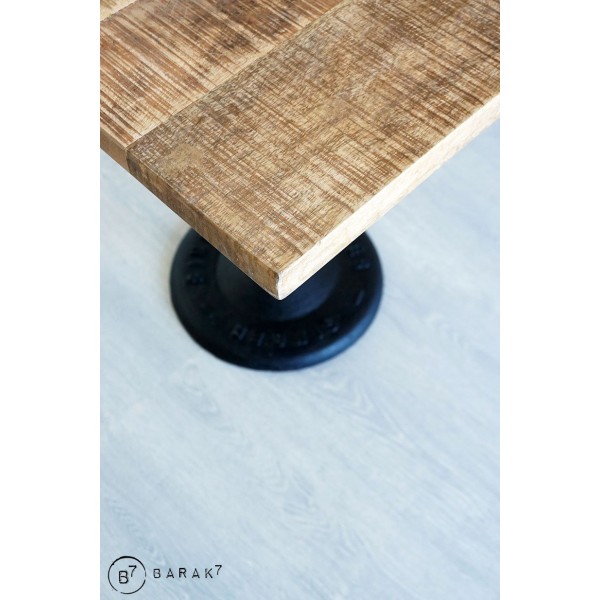 Table basse bistrot carrée