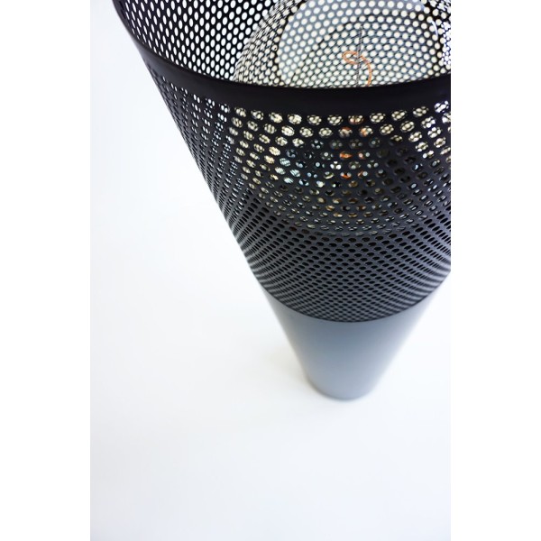 Lampadaire industriel en métal noir 105 cm - Candle