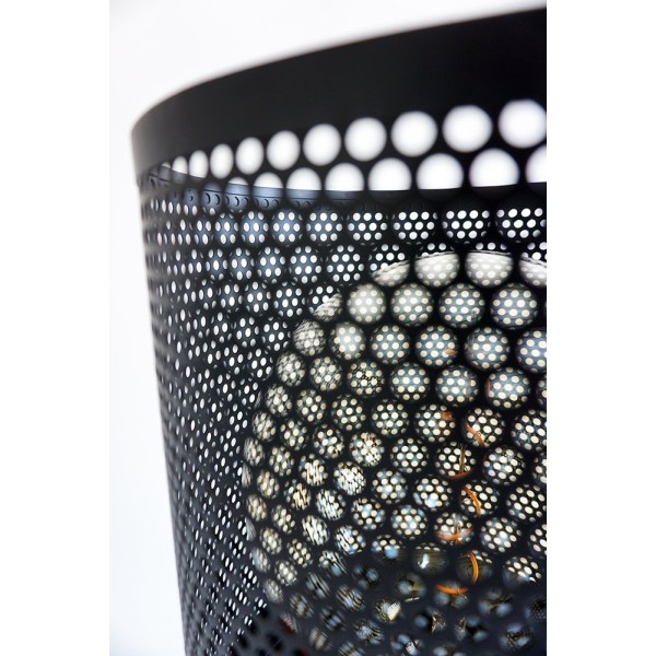 Lampadaire industriel en métal noir 105 cm - Candle