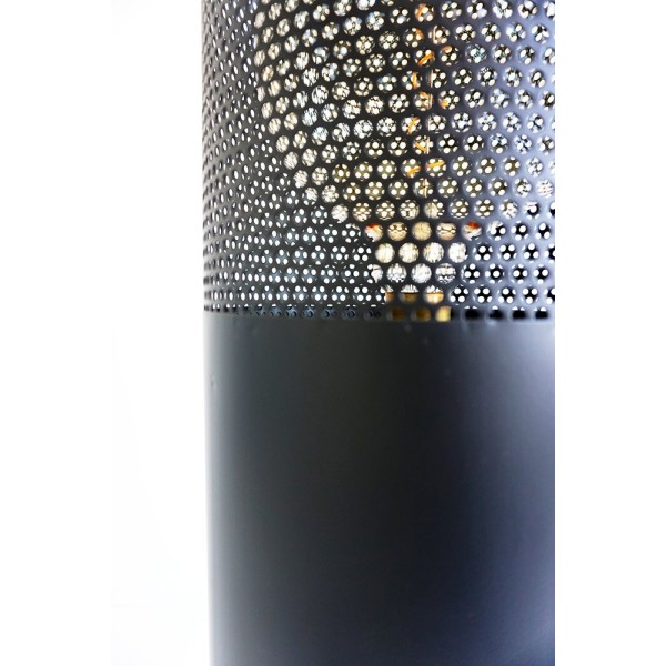 Lampadaire industriel en métal noir 105 cm - Candle
