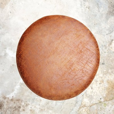 Tabouret de bar industriel à pédales