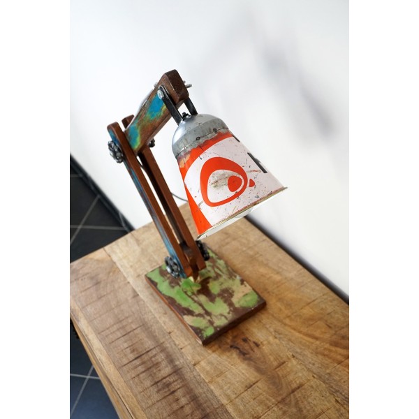 Lampe à poser industrielle recycled