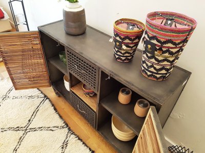Buffet vintage en teck - Old School