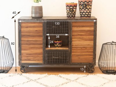 Buffet vintage en teck - Old School