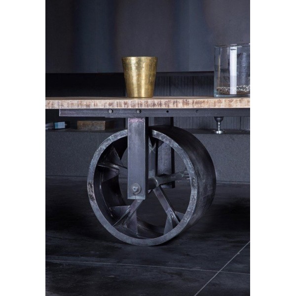 Table industrielle rouleau compresseur