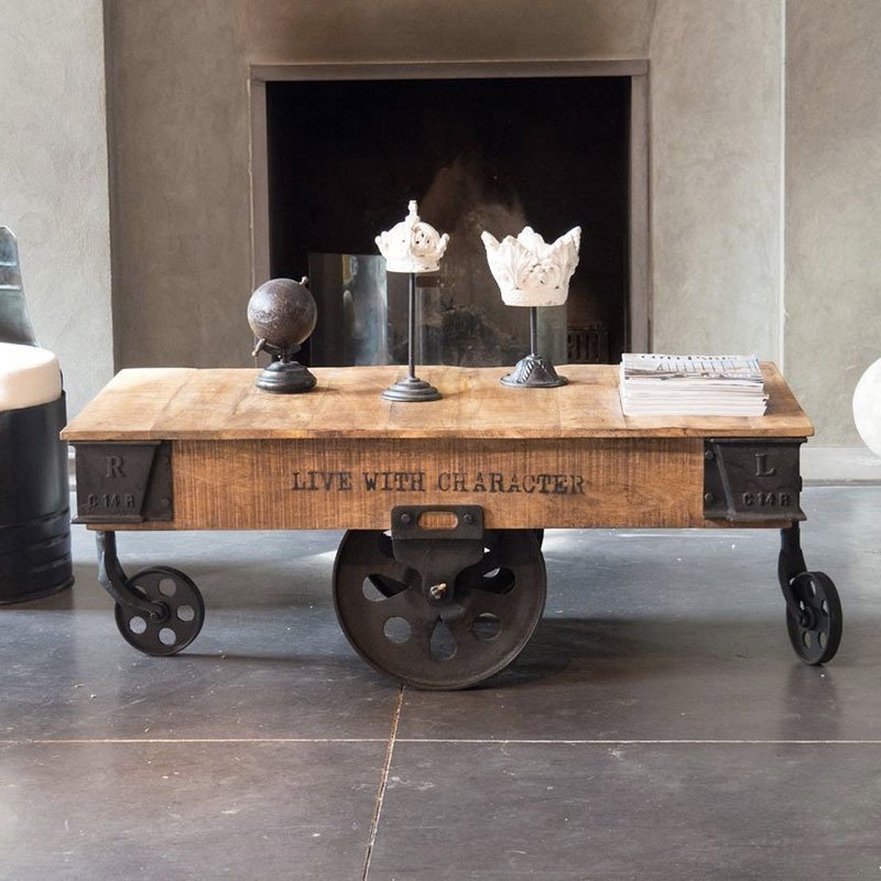 Collecter 181+ imagen table basse industrielle maison du monde fr