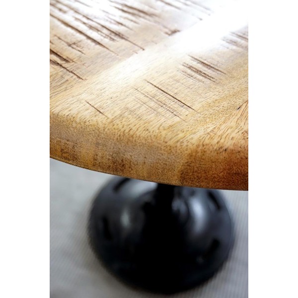 Table d'appoint industrielle réhaussable