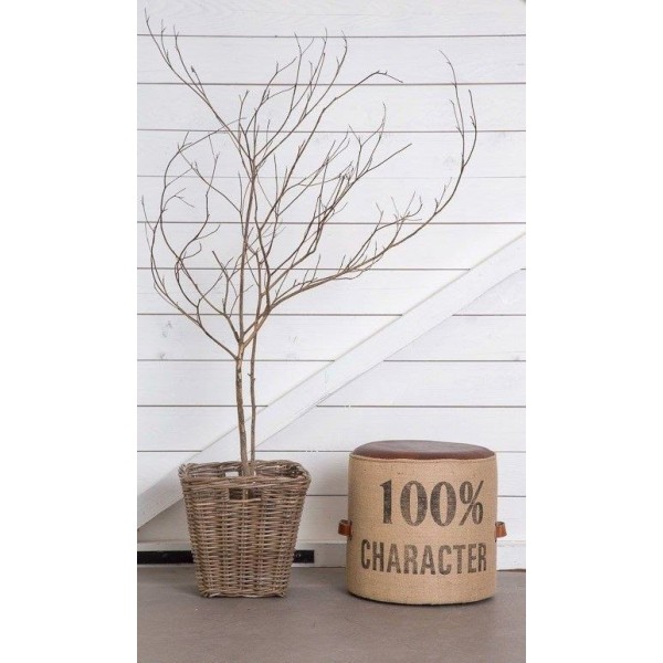 Pouf industriel "100% character"