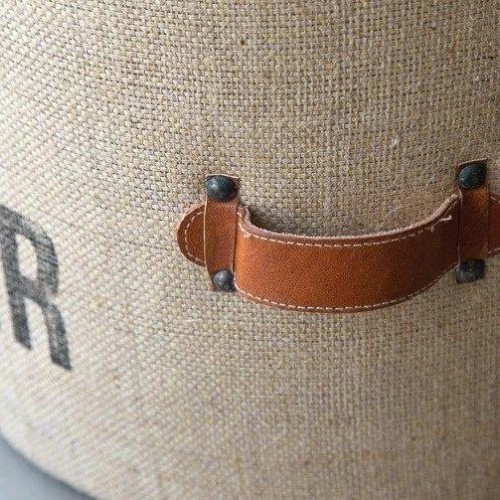 Pouf industriel "100% character"
