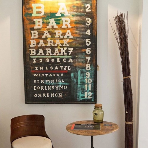 Tableau style industriel