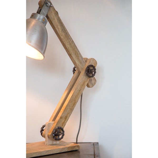Lampe à poser industrielle scandinave Genius