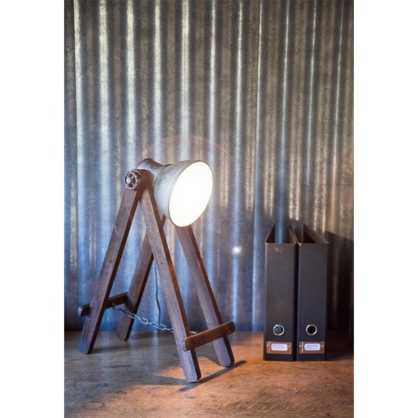 Lampe industrielle Tréteau