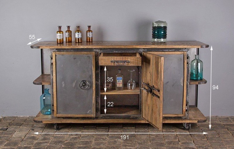 Bahut industriel - Coffre fort