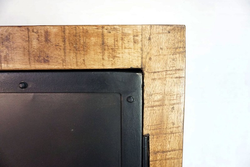 Armoire industrielle bois et métal - Brooklyn