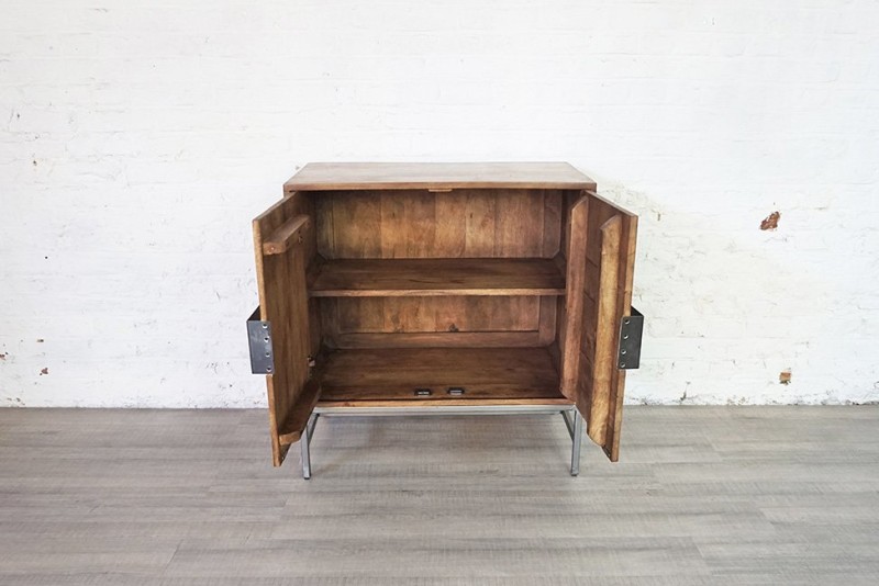 Petit buffet bois métal industriel - Chic