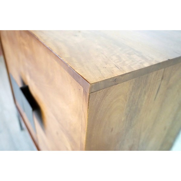 Petit buffet bois métal industriel CHIC