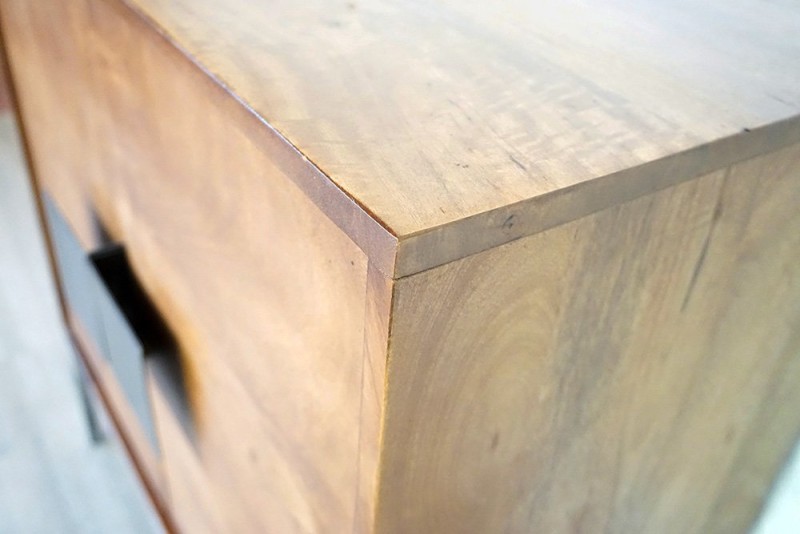Petit buffet bois métal industriel - Chic