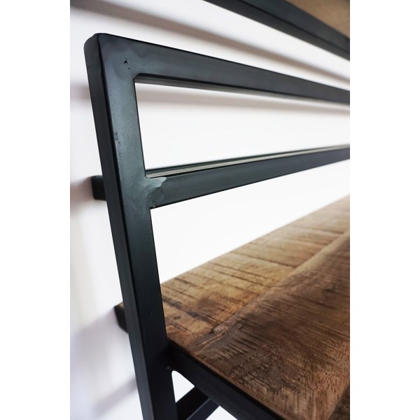 Etagère bois et métal 30 X 95 - Selfsh