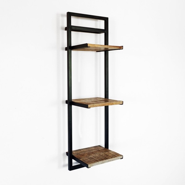 Etagère bois et métal 30 X 95 - Selfsh