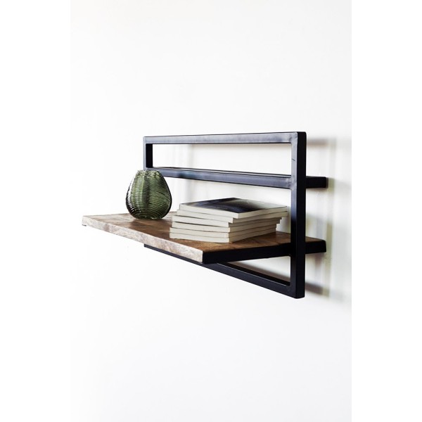Etagère bois et métal 70 X 30 - Selfsh