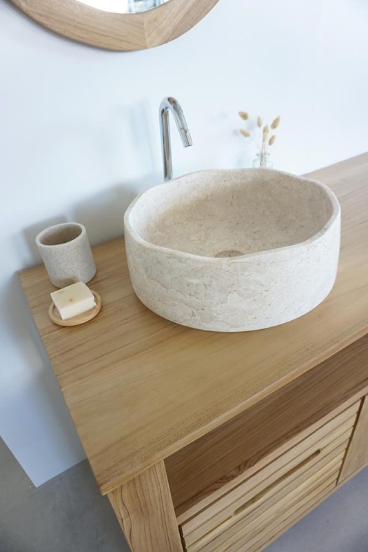 Meuble de salle de bain 140 cm - Azur