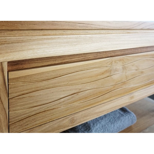 Meuble de salle de bain 140 cm - Wave
