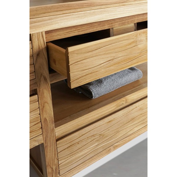 Meuble de salle de bain 140 cm - Wave