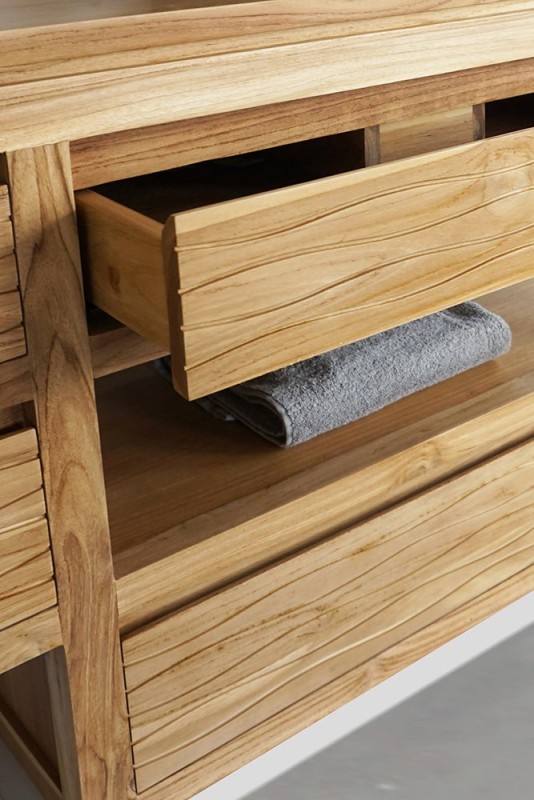 Meuble de salle de bain 140 cm - Wave