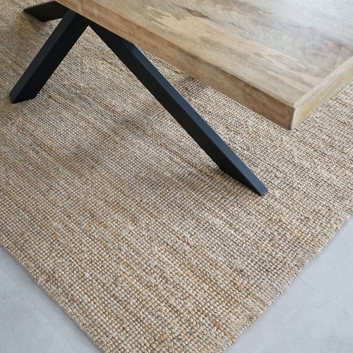 Table en bois massif et métal - Mikado