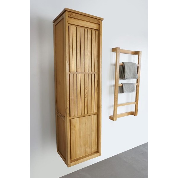 Porte serviette en teck 50 x 100 cm