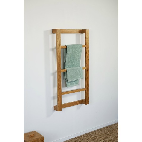 Porte serviette en teck 50 x 100 cm