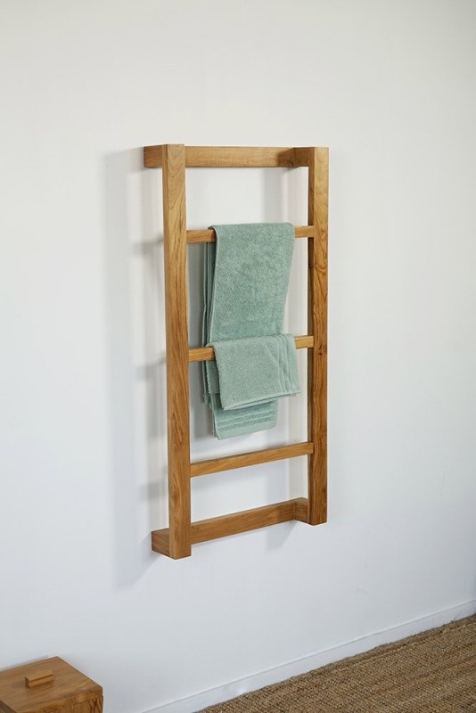 Porte serviette en teck 50 x 100 cm