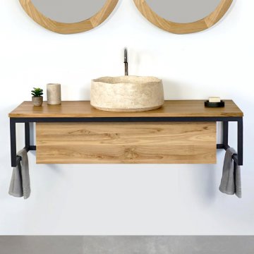 Meuble de salle de bain 120 cm - Loft