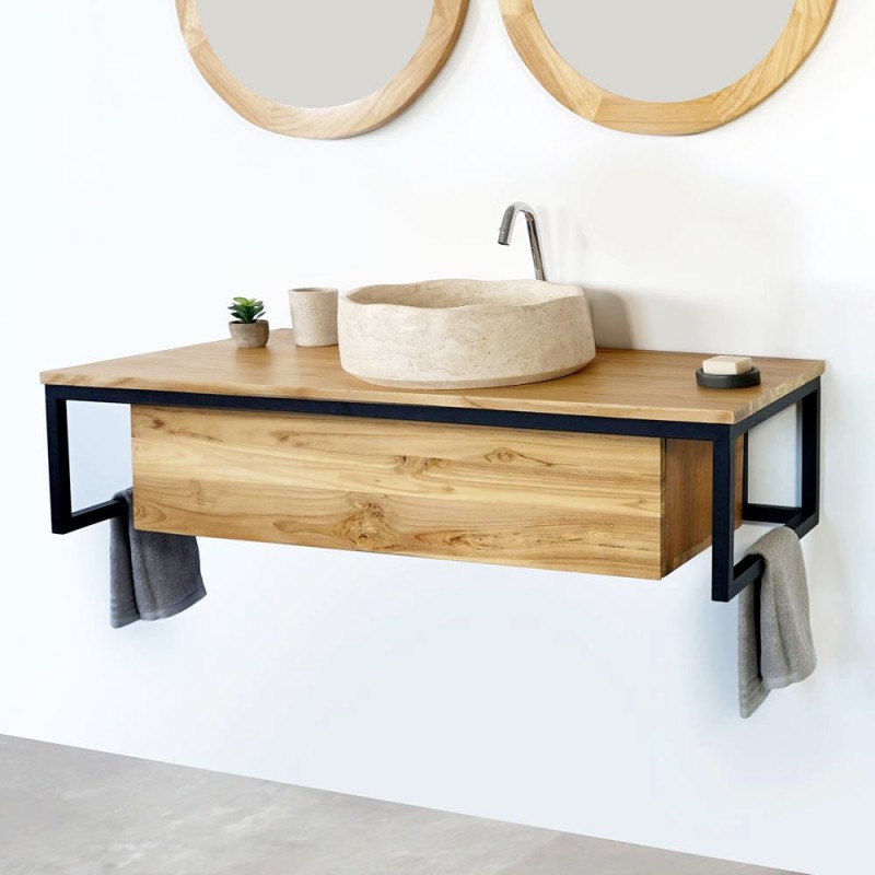 Meuble de salle de bain 120 cm - Loft