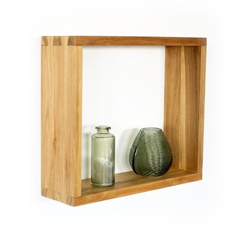 Boite rectangulaire en bois 40 cm