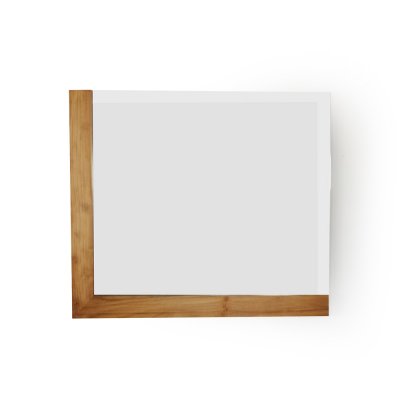 Miroir rectangulaire 80 cm avec cadre en L