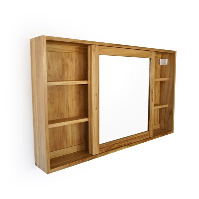 Armoire de salle de bain avec miroir 120 cm