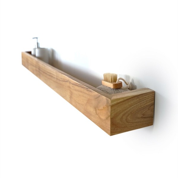 Etagère en teck 140 cm