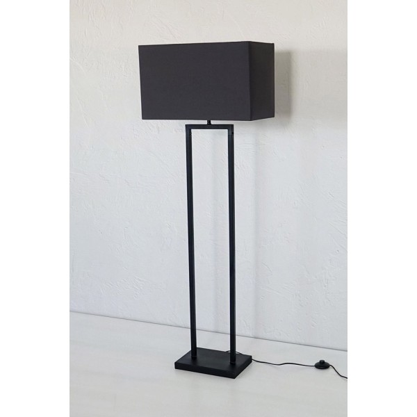 Lampe sur pied métal et tissu - Anvers