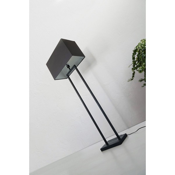 Lampe sur pied métal et tissu - Anvers