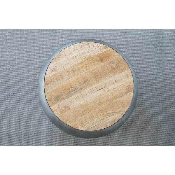 Table basse bois et métal Essential
