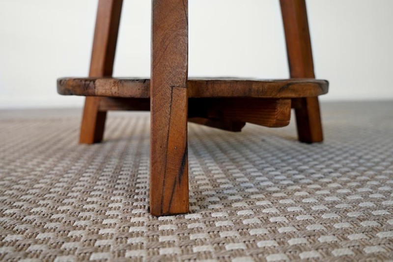 Table d'appoint bois recyclé ancien - Reborn