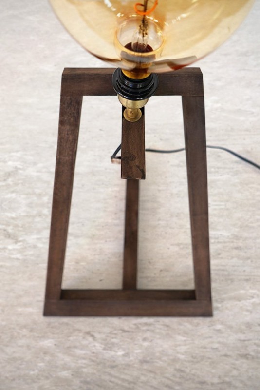 Lampe à poser en bois naturel - Kyoto
