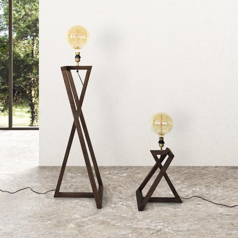 Lampe à poser en bois naturel - Kyoto