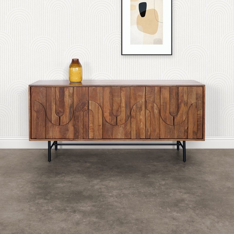 Buffet en manguier massif 160 cm - Flow