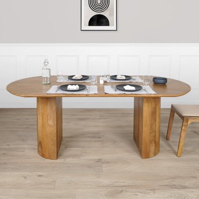 Table en bois massif 200 cm - Luna
